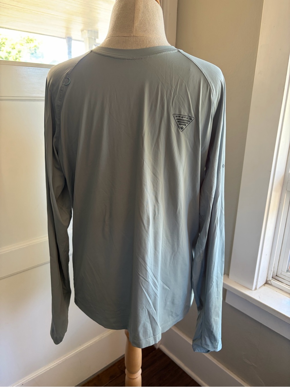 Columbia Men's Long-Sleeve Performance Tee - Sage Green